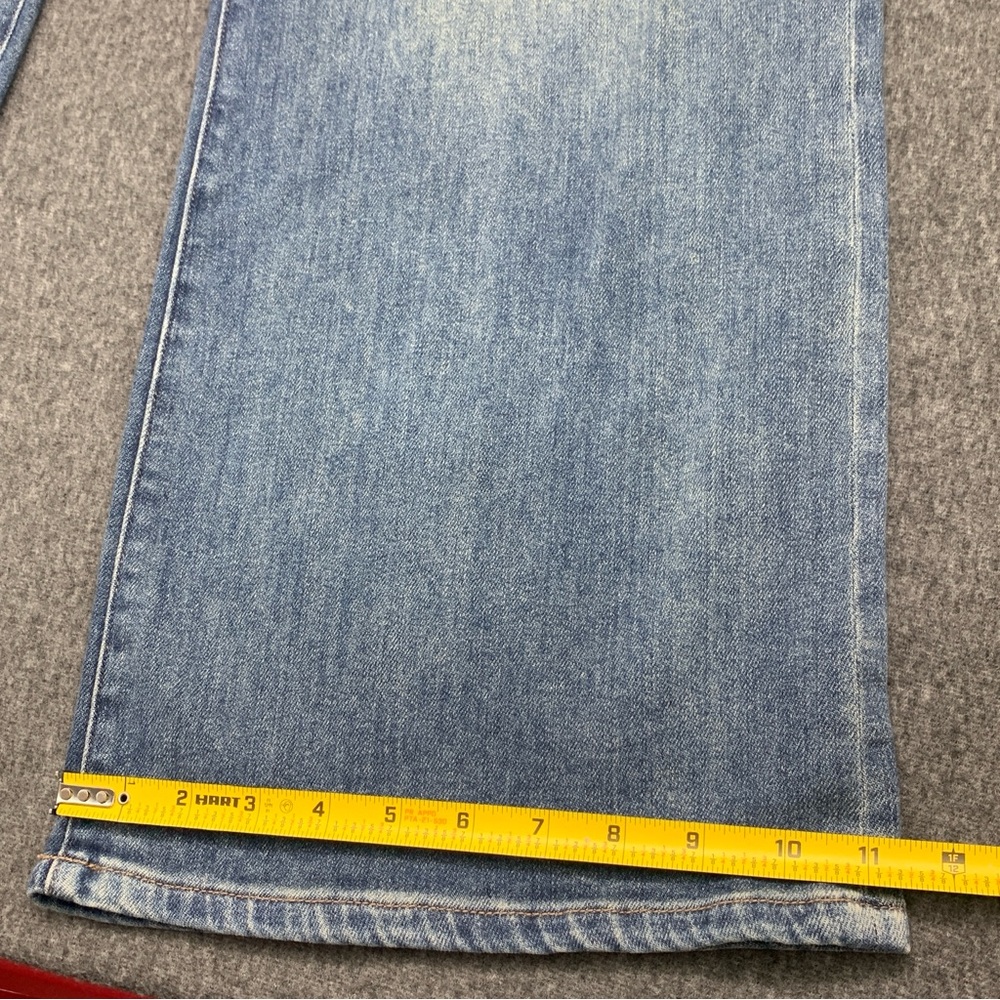 KUT Fab Ab Wide Leg High Rise Women's Blue Jeans - Size 14 (34x30) - Picture 11 of 11